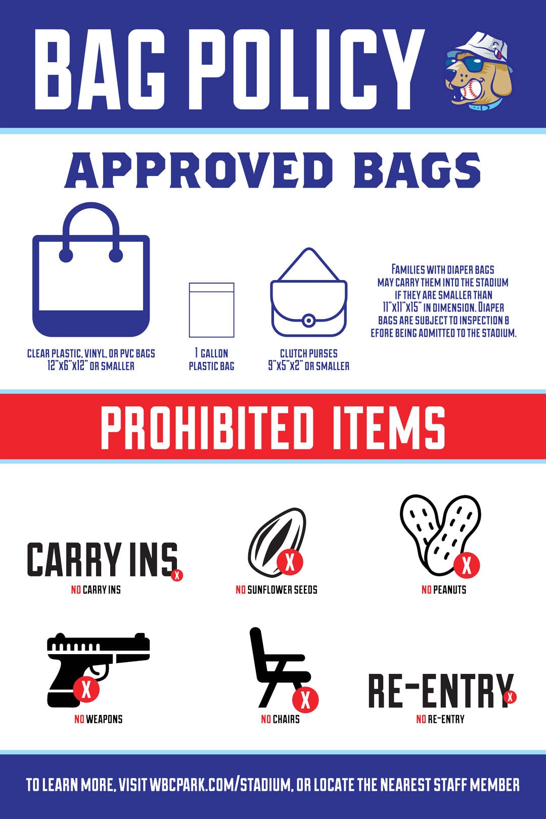 2024 Bag Policy