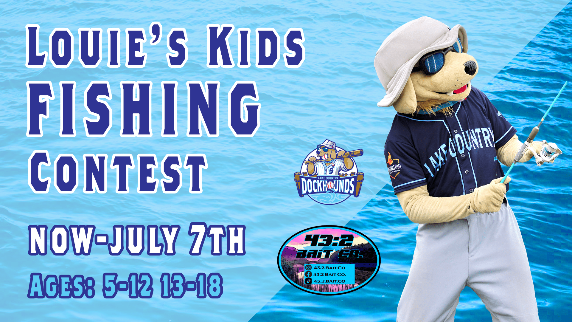 Louie's kids fishing contest runs now through July 7th