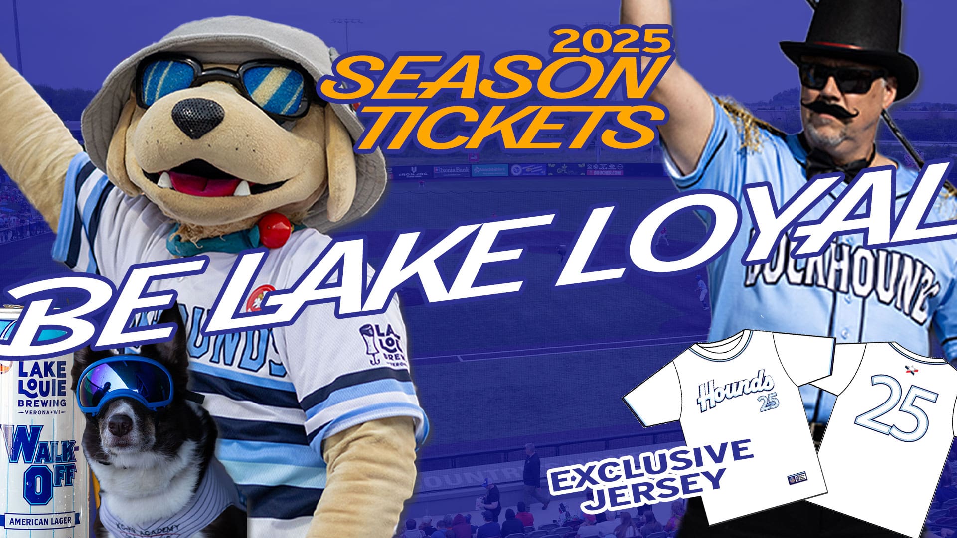 Become a 2025 season ticket holder and receive a replica jersey