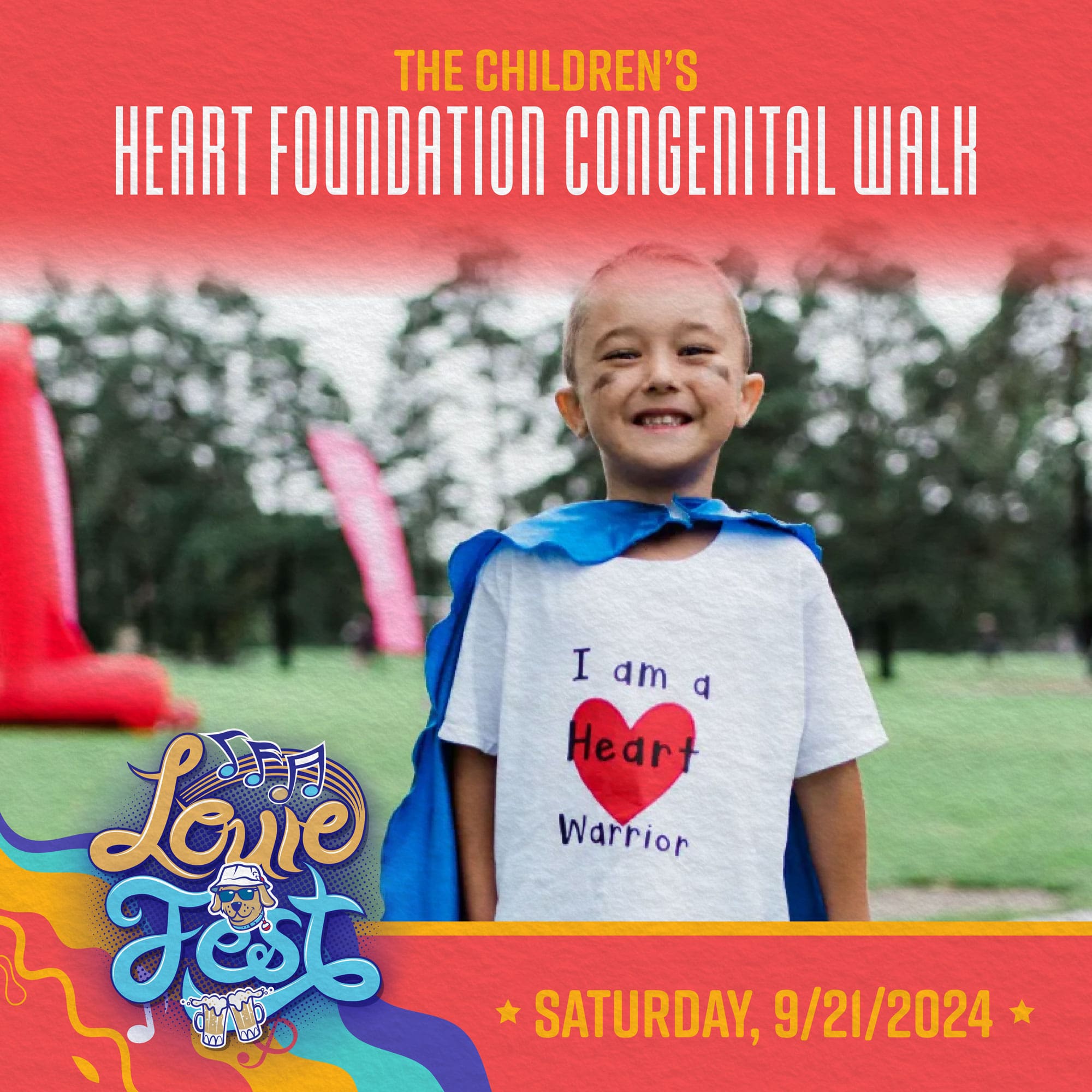 Congenital Heart Walk at LOUIE FEST 2024 presented by UW Credit Union