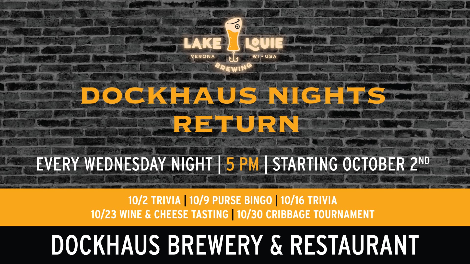 DockHaus Nights return to WBC Park