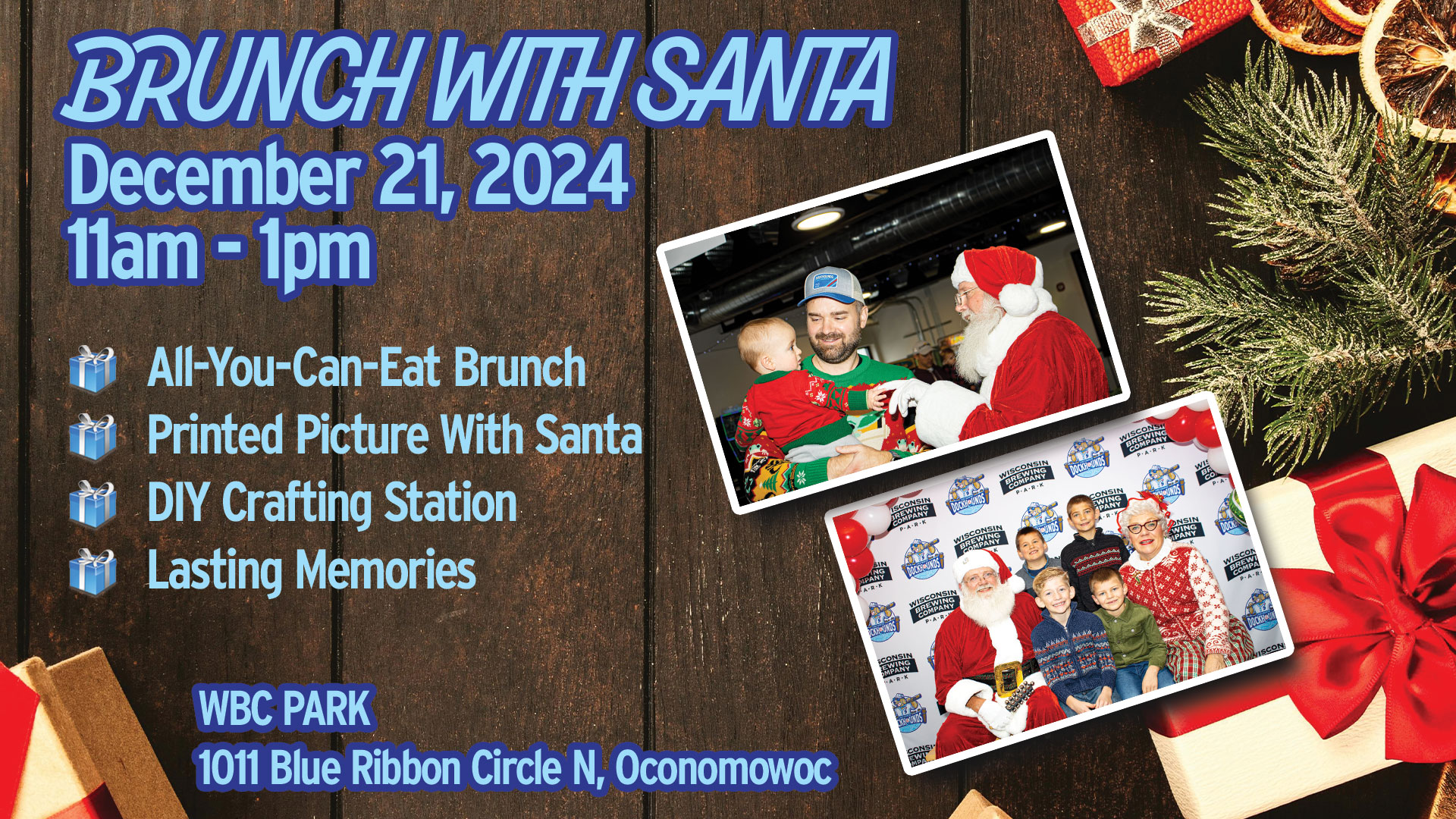 Brunch with Santa 2024